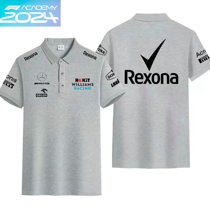 2024 Polo ROKit Williams Racing Rexona Coton Homme